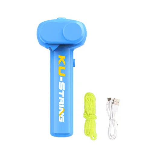 Immagine di Corda Luminosa Portatile con Lanciatore - Giocattolo Leggero che Si Illumina al Buio, Ideale per Bambini e Feste