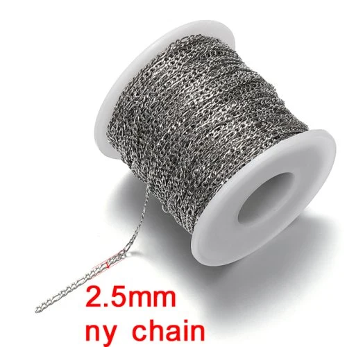 2.5mm nylon ketting Staal