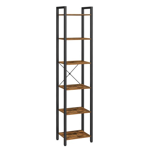 Image de Étagère Industrielle 6 Niveaux - Rangement Élégant & Robuste