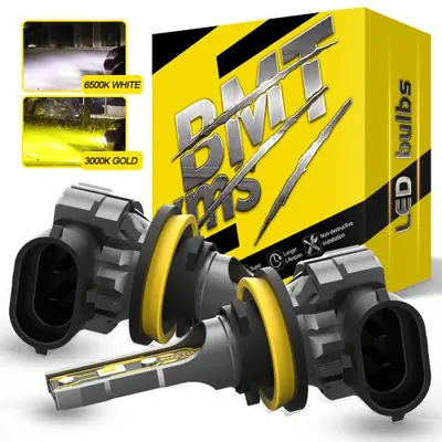 Image de Ampoules LED H11/H8 12000LM - Éclairage Puissant pour Voiture