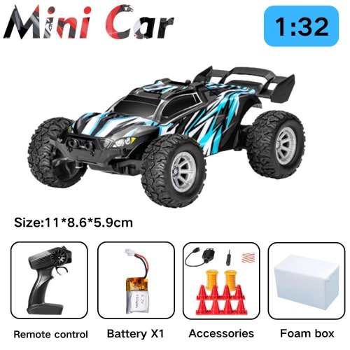 Immagine di S801 S802 S803 S638 S658 1:32 Mini RC Auto Con Luce A LED 4CH Ad Alta Velocità Ricaricabile Fuoristrada Modello Giocattoli Per I Ragazzi Regalo