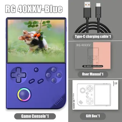 Image de Console portable rétro Anbernic RG40XXV 64 bits, écran IPS 4.0