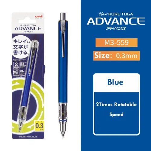 1pcs blauw 0,3mm