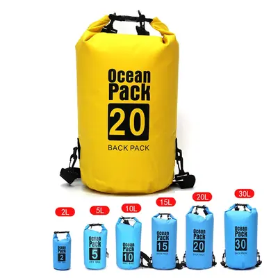 Image de Sac Étanche 2L-30L pour Canoë, Kayak et Randonnée