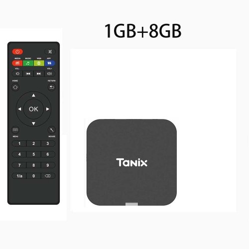 Immagine di Tanix TX1 Android 10 TV Box 2.4G WIFI 4K HDR 3D 8GB 16GB Allwinner H313 Quad Core Lettore multimediale globale DC 5V/2A