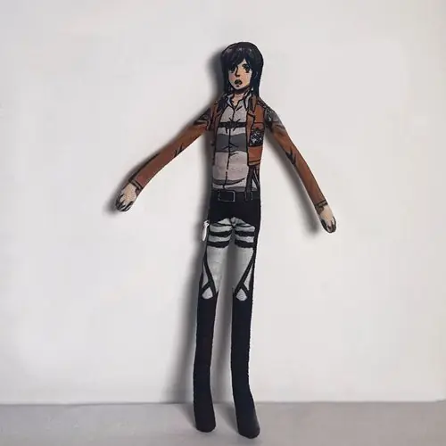 Image de Peluche Cosplay Attack on Titan - Rivaille & Eren
