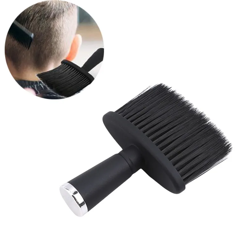 Image of Natural Soft Bristle Facial & Beard Duster Brush for Men – Professional Barber-Grade Hair Cleaning & Styling Tool