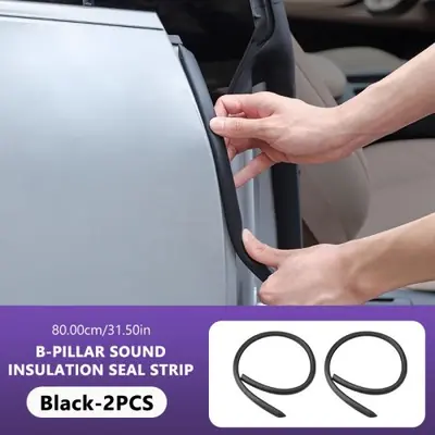 Image de Bandes d'Étanchéité de Porte Voiture - Protection Anti-Bruit & Isolation