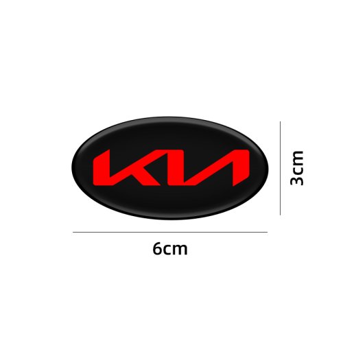 Zdjęcie 1 SZTUK Naklejka na kierownicę samochodową do Kia K2 K3 K5 Rio Soul Sportage Naklejki na wnętrze samochodu Akcesoria dekoracyjne