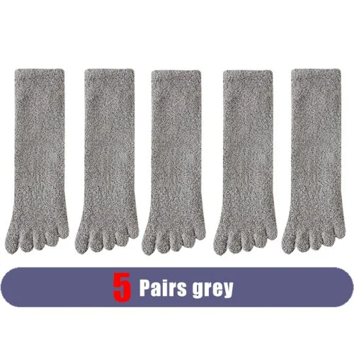 5 paren grijs