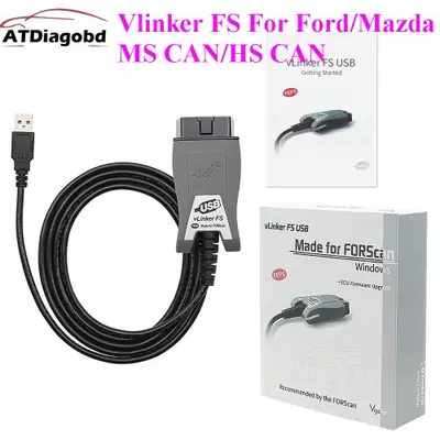 Image de Outil de Diagnostic OBD2 Vgate VLinker FS pour Voiture