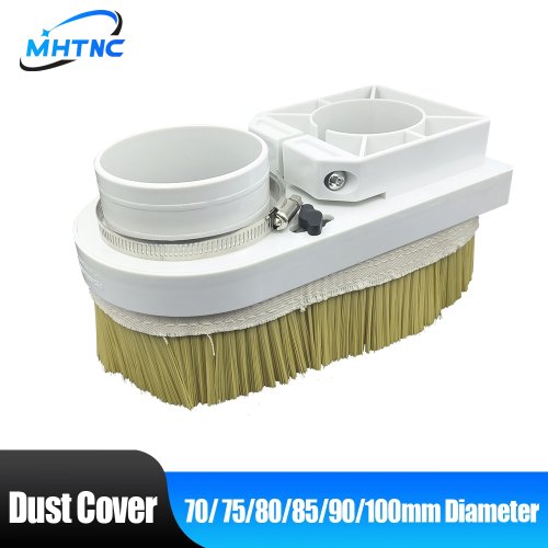 Immagine di Scarpe Mandrino per Router CNC – Diametri 70-100mm con Collettore Antipolvere