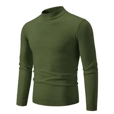 Image de Pull Homme Col Rond Basique - Chaud & Surdimensionné