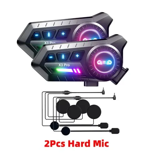 2PCS hard microfoon