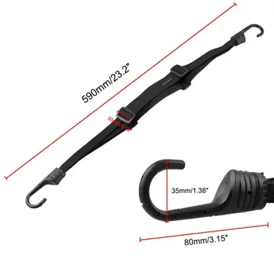 Image de Sangle de Fixation pour Casque Moto - Élastique Résistant
