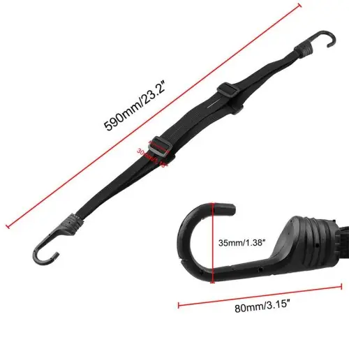 Image de Sangle de Fixation pour Casque Moto - Élastique Résistant