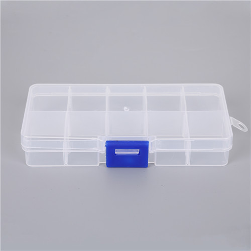 Immagine di Organizzatore Trasparente Portatile con 10 Scomparti Regolabili
