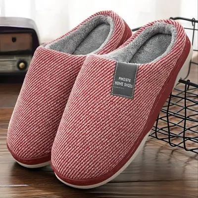 Image de Pantoufles Hommes Confort & Luxe - Mousse Mémoire de Forme