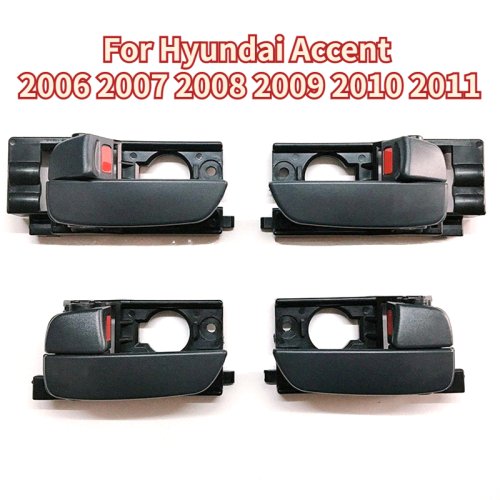 Zdjęcie Czarne Klamki Wewnętrzne do Hyundai Accent 2006-2011