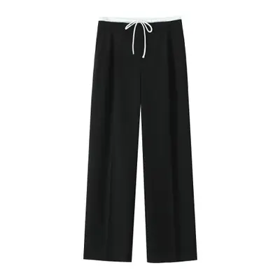 Image de Pantalons larges femme taille haute - Style streetwear 2025