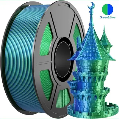 Image de Filament 3D Multicolore Brillant 1.75mm - 250g