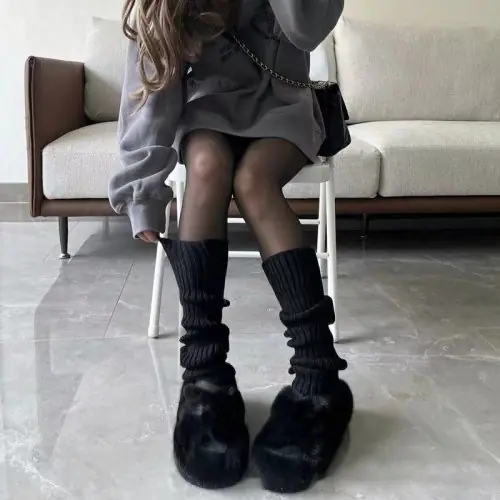 Image de Chaussettes Lolita Y2K douillettes & mignonnes