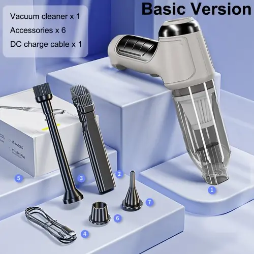 Image de Aspirateur Portable Sans Fil - Nettoyage Rapide & Efficace
