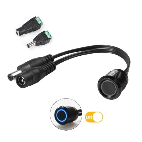 Afbeelding van LED Dimmer 12V/24V met Touch Sensor – Traploos Dimbaar voor LED Strip