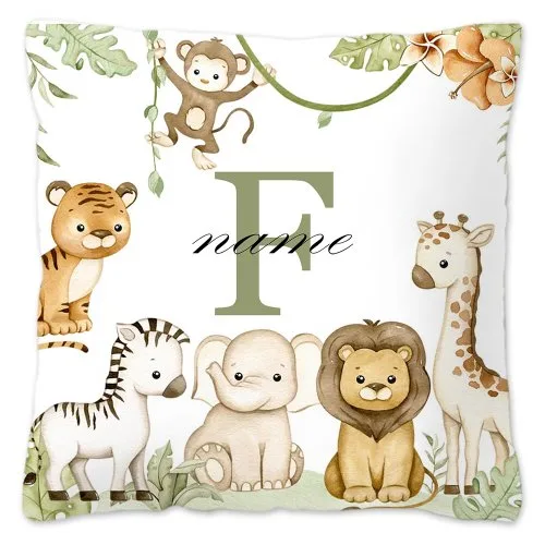 Letter F met naam
