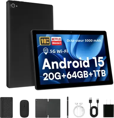 Image de Tablette 10" Android 15 Octa Core 20Go RAM + Clavier