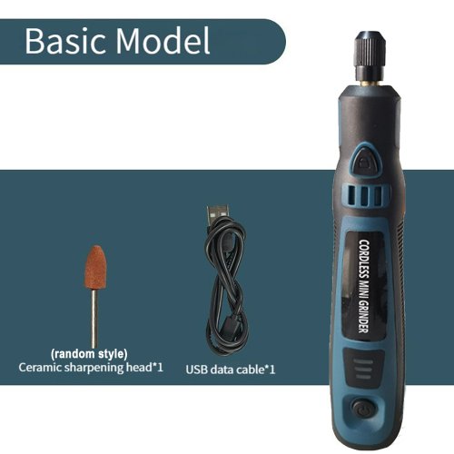 Imagen de 5000-10000-15000r 3,6 V USB Taladro eléctrico inalámbrico pluma de grabado Mini amoladora para moler/pulir/grabado/taladrar/corte