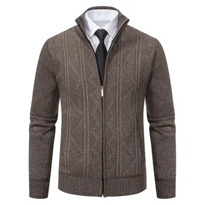 Image de Cardigan Tricoté Homme Hiver - Chaud & Tendance