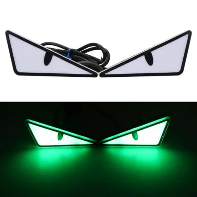 Image de Yeux de Démon LED pour Voiture - Éclairage Fantastique
