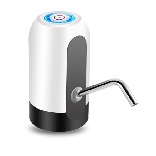 Bild von 1pcwhite/schwarze Wasser flaschen pumpe USB-Lade-Auto-Schalter Trink spender mit einem Klick