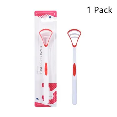 Image de Grattoir à Langue en Silicone - Haleine Fraîche en 10s