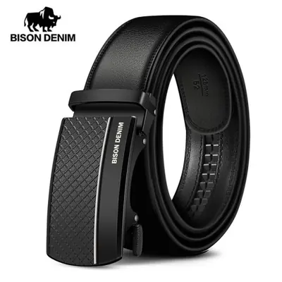 Image de Ceinture Homme Luxe Cuir Véritable Automatique
