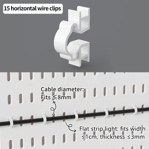 WHorizontal wireclip