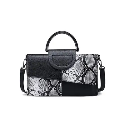 Image de Sac à Main en Cuir Souple - Élégance & Style Féminin
