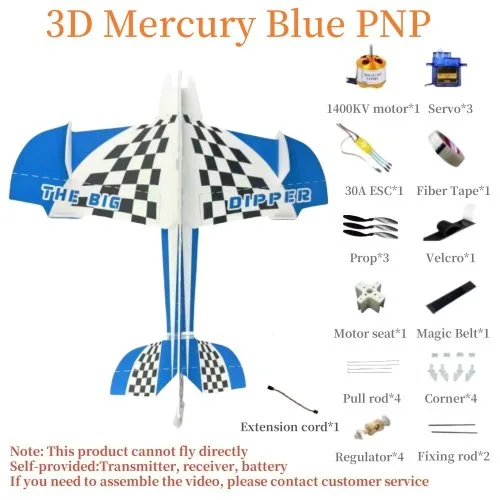 Blue and white PNP