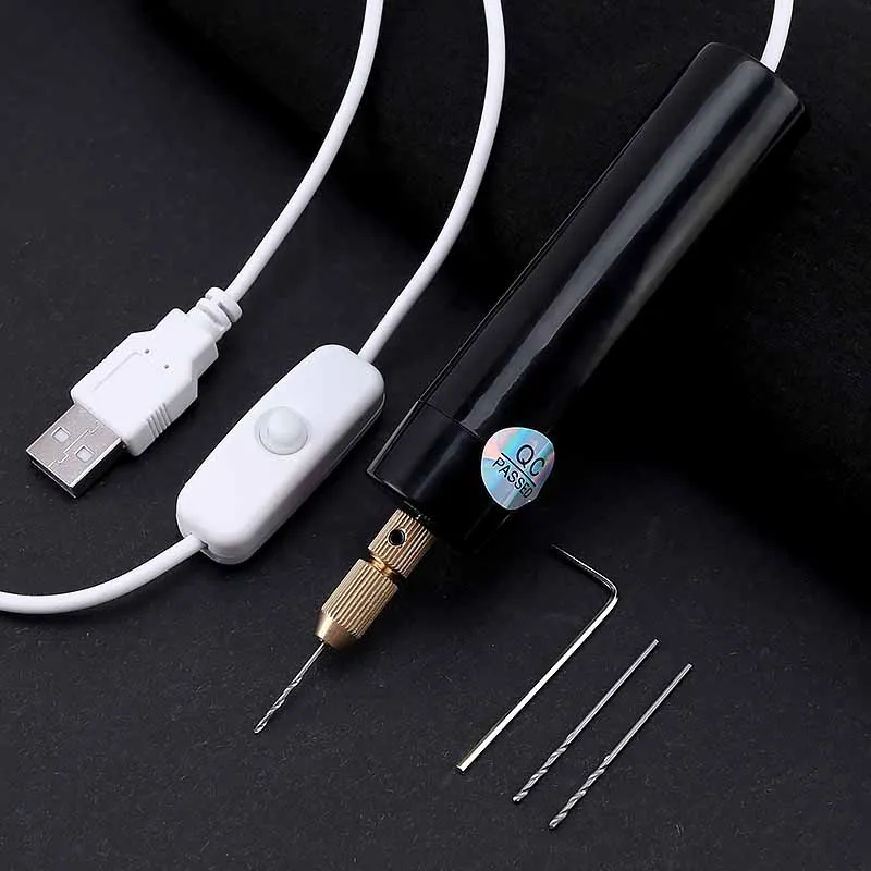 Imagen de Kit Completo de Herramientas para Pulido y Perforación de Joyas en Resina Epoxi con 7 Tornillos de Taladro - Ideal para Manualidades DIY y Creación de Joyas Artesanales