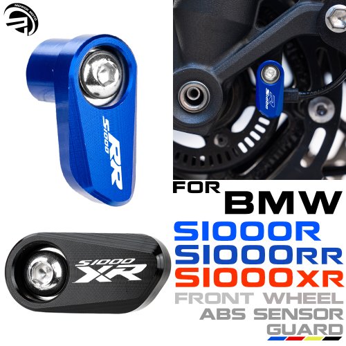Zdjęcie Do BMW S1000RR S1000R S1000XR S 1000RR 1000R 1000XR S 1000 RR R XR Aluminiowe przednie koło ABS Osłona czujnika