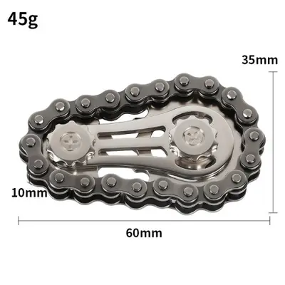 Image de Fidget Spinner Métal Gyroscopique - Anti-Stress & Détente