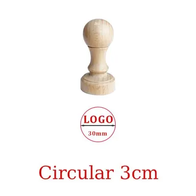 Image de Tampon en Caoutchouc Personnalisé - Logo & Nom sur Mesure