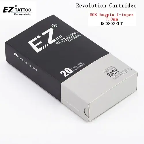 Image de Aiguilles de Tatouage Cartouche EZ RC0803RLT - 20 Pièces