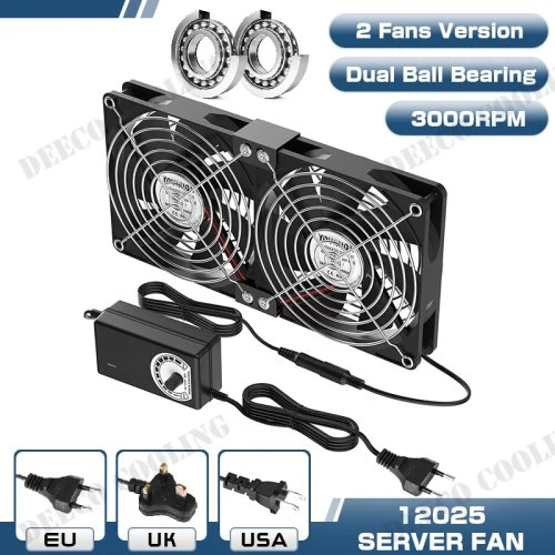 2 ventiladores doble bola