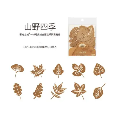 Image de Dentelle Vintage pour Scrapbooking - 10 Pièces