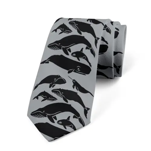 Image de Cravate Poisson 3D - Style Créatif & Décontracté