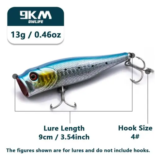 Bleu - 9cm 13g