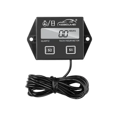 Image de Tachymètre LCD Numérique Universel pour Voiture, Moto, Bateau, ATV