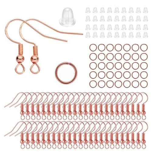 300Pcs rosa gold